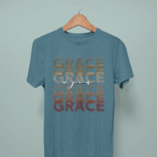 Carica l'immagine nel visualizzatore di Gallery, Grace Upon Grace brown- Comfort Fit Tshirt - FAITHKIND ART