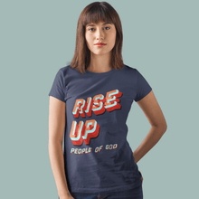 Carica l'immagine nel visualizzatore di Gallery, Rise UP- Comfort Fit Tshirt - FAITHKIND ART