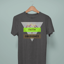 Carica l'immagine nel visualizzatore di Gallery, Faith + Obedience- Comfort Fit Tshirt - FAITHKIND ART