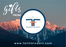 Load image into Gallery viewer, GIFT CARD - FAITHKIND ART