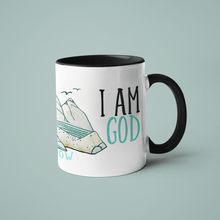 Load image into Gallery viewer, Be Still and Know- Accent mug 11oz - FAITHKIND ART