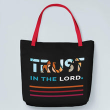 Load image into Gallery viewer, TRUST Red- FTF Tote - FAITHKIND ART
