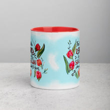 Load image into Gallery viewer, For The Lord Is- Accent mug, 11oz - FAITHKIND ART