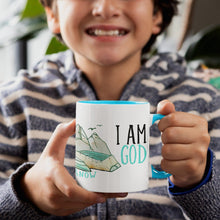 Load image into Gallery viewer, Be Still and Know- Accent mug 11oz - FAITHKIND ART