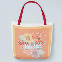 Carregar imagem no visualizador da galeria, Bless the LORD- FTF Tote - FAITHKIND ART
