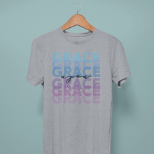 Load image into Gallery viewer, Grace Upon Grace blue- Comfort Fit Tshirt
