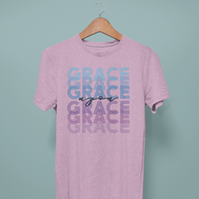 将图片加载到图库查看器，Grace Upon Grace blue- Comfort Fit Tshirt
