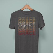 Load image into Gallery viewer, Grace Upon Grace brown- Comfort Fit Tshirt
