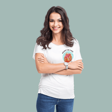 Load image into Gallery viewer, Heart on Fire - Comfort Fit Tshirt - FAITHKIND ART
