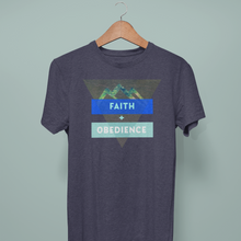 Carregar imagem no visualizador da galeria, Faith + Obedience- Comfort Fit Tshirt
