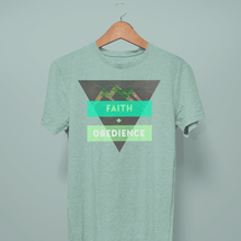 Cargar imagen en el visor de la galería, Faith + Obedience- Comfort Fit Tshirt - FAITHKIND ART
