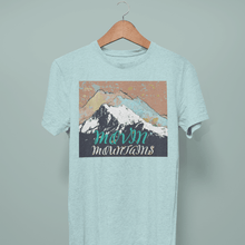 Carregar imagem no visualizador da galeria, Movin&#39; Mountains - Comfort Fit Tshirt - FAITHKIND ART
