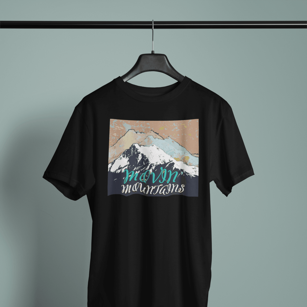 Movin' Mountains - Comfort Fit Tshirt - FAITHKIND ART