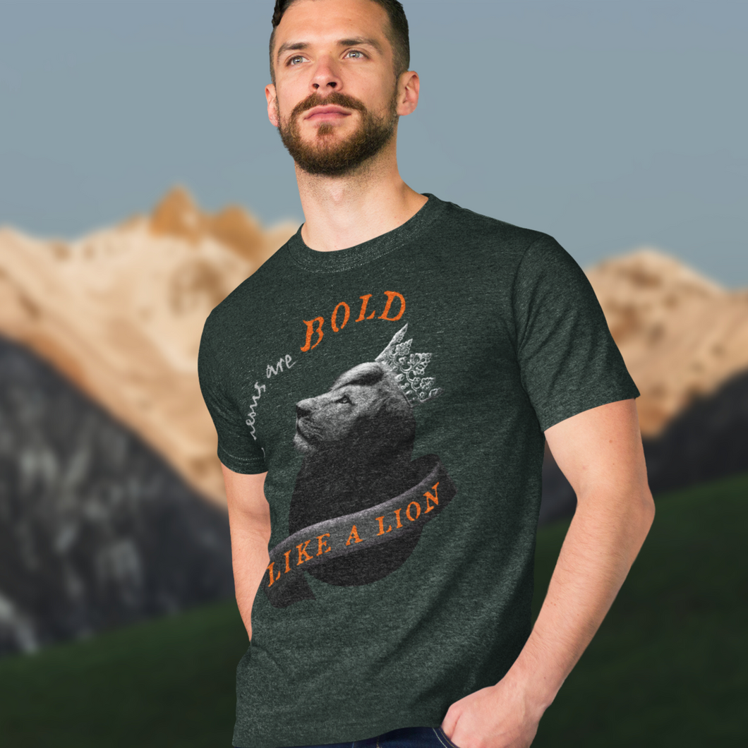 Bold As A Lion- Comfort Fit Tshirt