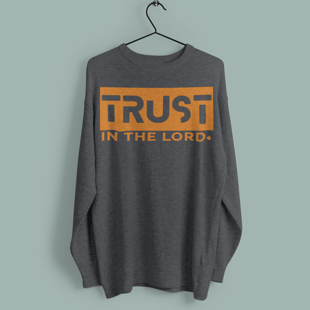 Bold Trust- Staple Sweatshirt - FAITHKIND ART
