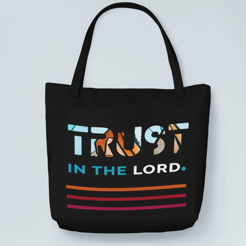 TRUST Red- FTF Tote - FAITHKIND ART