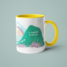 Carregar imagem no visualizador da galeria, Rejoice Always- Accent mug, 11oz - FAITHKIND ART

