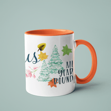 Carica l&#39;immagine nel visualizzatore di Gallery, Fall in Love with Jesus- Accent mug, 11oz
