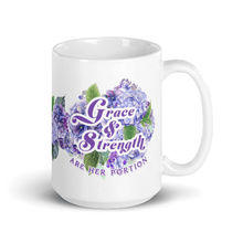 Carregar imagem no visualizador da galeria, Grace and Strength- Classic mug, 11oz, 15oz - FAITHKIND ART
