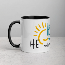 Load image into Gallery viewer, Happy is he- Accent Mug, 11oz

