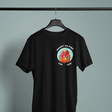 Cargar imagen en el visor de la galería, Heart on Fire - Comfort Fit Tshirt
