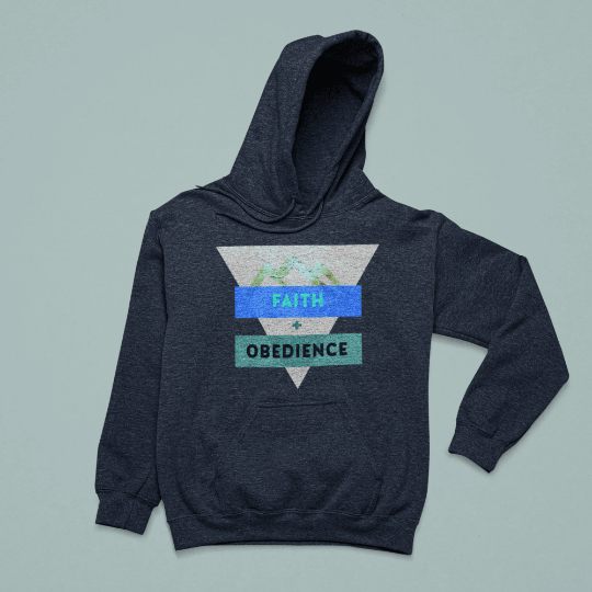 Faith and Obedience- Staple Hoodie - FAITHKIND ART