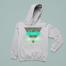 Cargar imagen en el visor de la galería, Faith and Obedience- Staple Hoodie - FAITHKIND ART
