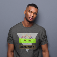 Carregar imagem no visualizador da galeria, Faith + Obedience- Comfort Fit Tshirt
