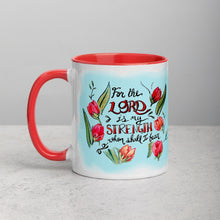Load image into Gallery viewer, For The Lord Is- Accent mug, 11oz
