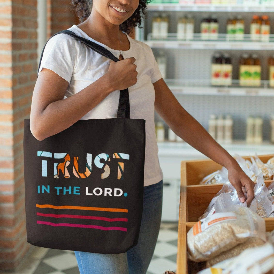 TRUST Red- FTF Tote - FAITHKIND ART