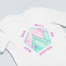 Load image into Gallery viewer, She Will Not Be Moved- Comfort Fit Tshirt - FAITHKIND ART
