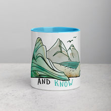Cargar imagen en el visor de la galería, Be Still and Know- Accent mug 11oz
