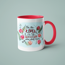 Cargar imagen en el visor de la galería, For The Lord Is- Accent mug, 11oz

