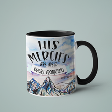 Load image into Gallery viewer, His Mercies Are New- Accent Mug 11oz
