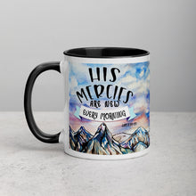 Load image into Gallery viewer, His Mercies Are New- Accent Mug 11oz

